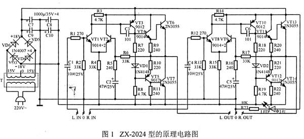 大功率OCL立体声功放的制作(20～100W×2)