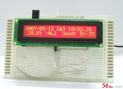 2402LCD电子钟