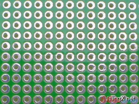 “洞洞板”的选用与焊接技巧