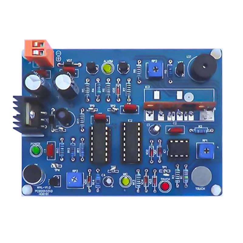 竞赛套件 触摸声控报警器 技能电子电路装调与应用 实训教学组装 - 伍
